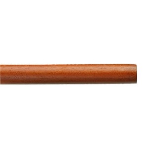 BARRA ENF. MADERA   29MM BLANCO 1.5 MT