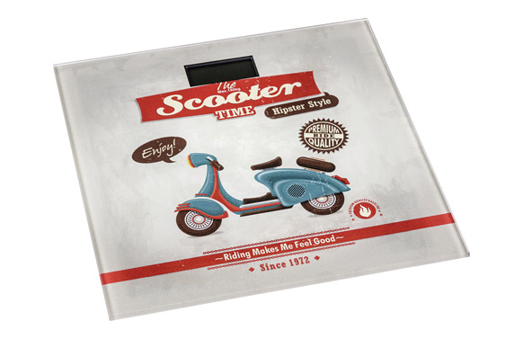 BASCULA DE BAÑO VINTAGE SC30,5X30,5CM