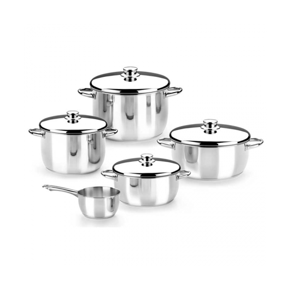 BATERIA INOX OPTIMA TAPA C5 PIEZAS