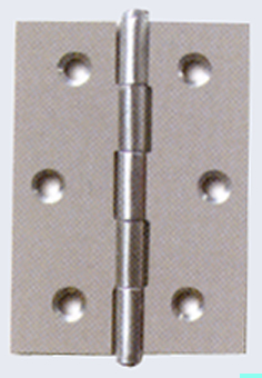 Bisagra inox remate corto 207