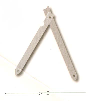 BISAGRA CABALLETE 25 CMS.