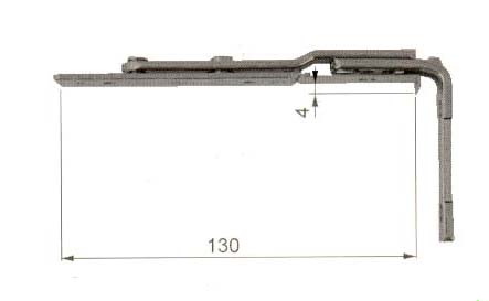 BISAGRA SUPERIOR A44331.05.00 CROMO 1