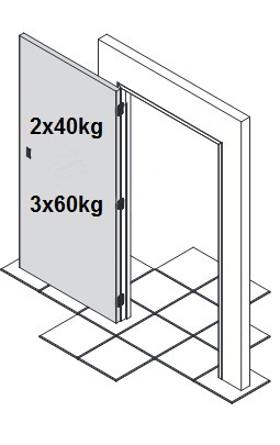 BISAGRA INV. AGB ECLIPSE 3.2 CROM MAT 2