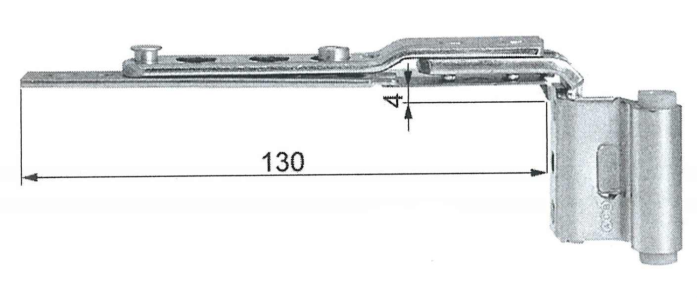 BISAGRA SUPERIOR A510012601 (A12) DER.
