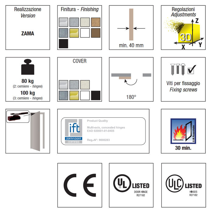 BISAGRA KUBICA K 7080 NO DXSX (INVER) 3