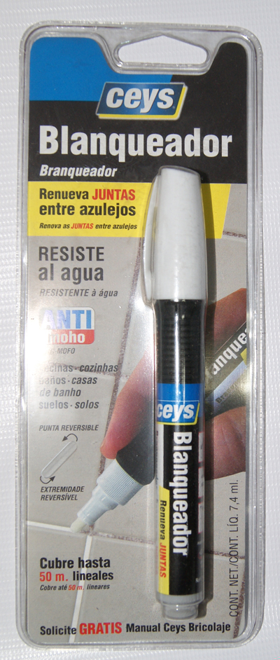 BLANQUEADOR DE JUNTAS AZULROTULADOR