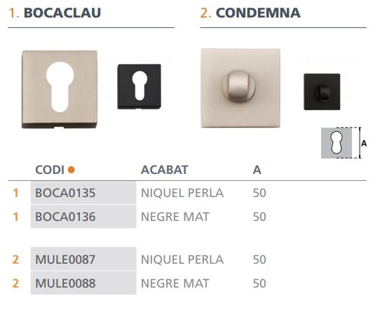 BOCALLAVE CUAD. 50X50 25401434 NEGRE MAT 2