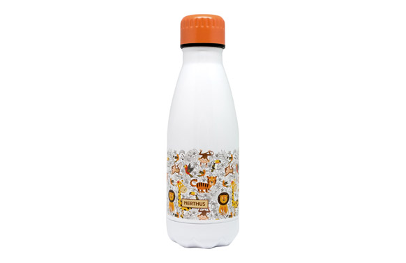 BOTELLA INOX TERMO DECORADA 350 ML - LEONES FIH 897 1