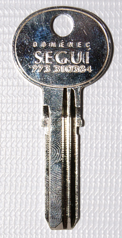 LLAVE SEGURIDAD PUNTOS