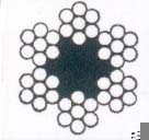 Cable acero galvanizado rollo 25 m