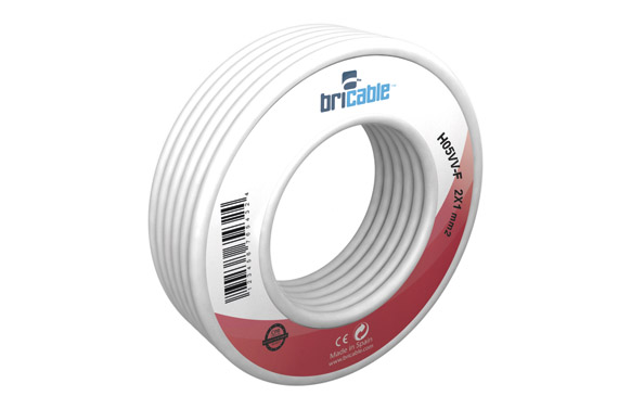 CABLE MANGUERA PLANA H03VV5MT BLANCO