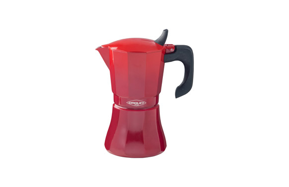 CAFETERA ALUMINIO INDUCCION PETRA ROJA 12 TAZAS 215090511 1