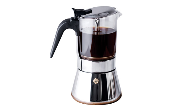CAFETERA INOX BOROSILICATO10 TAZAS