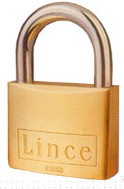 CANDADO LATON LINCE         A/N 300-20