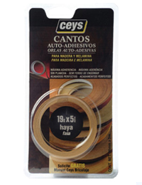 CANTO AUTO-ADHESIVO ETIMOE 19X5 MTS