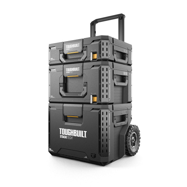 CARRO STACKTECH 3PC TROLLEY TOOL BOX SET