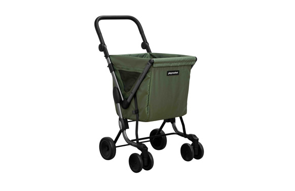 CARRO COMPRA 4 RUEDAS GIR.VERDE OLIVA