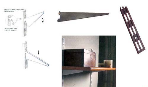 Cartela doble 10201 bope    22 cm plata