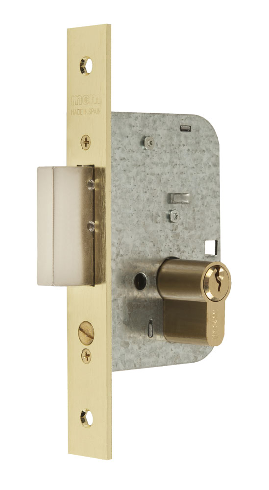 CERRADURA EMBUTIR SERIE 131312 LATONADO