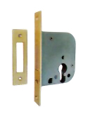 CERRADURA EMBUTIR SERIE 601612 LATONADO