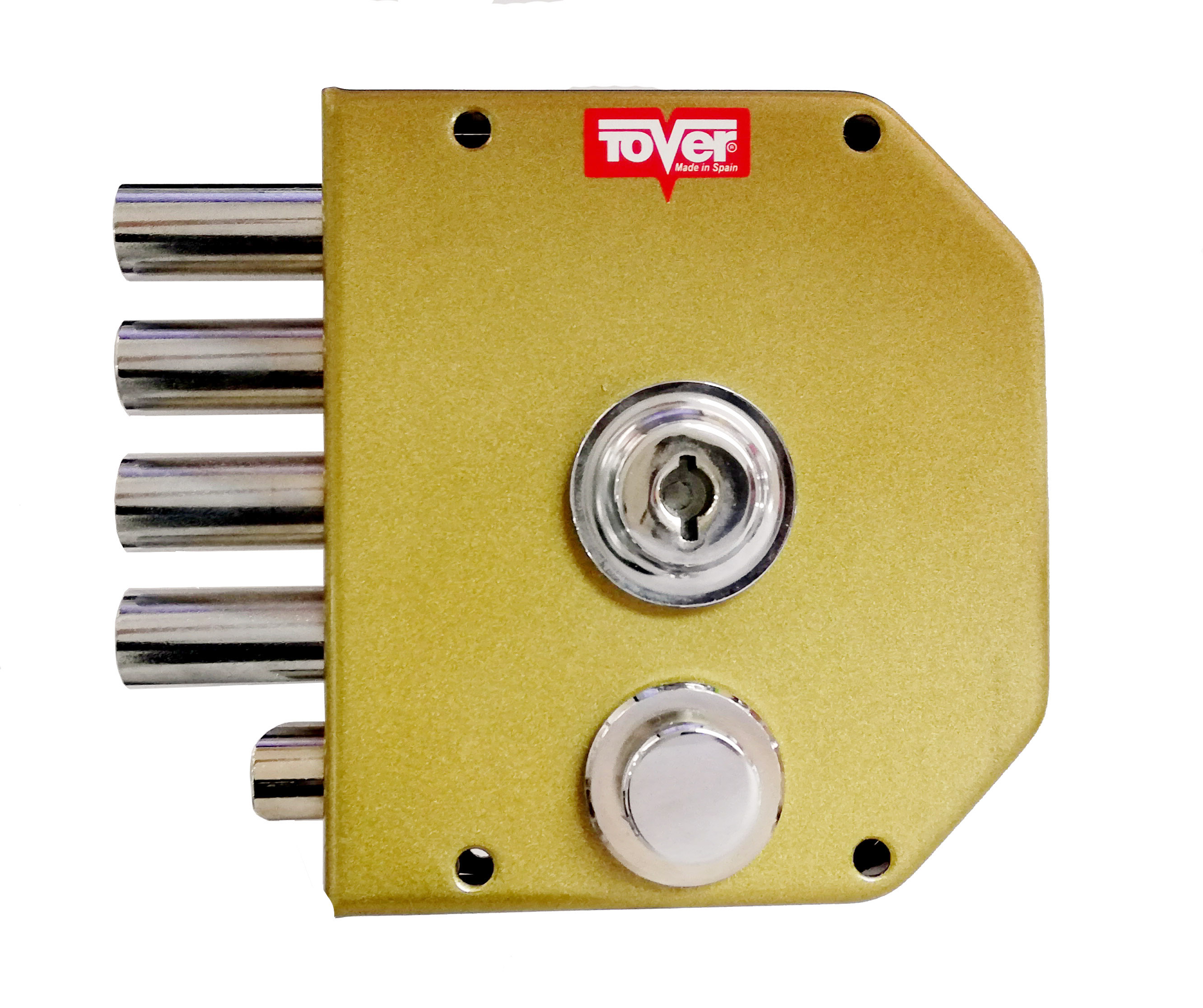 CERRADURA SOBREPONER SIN V60/I ESMALTADA