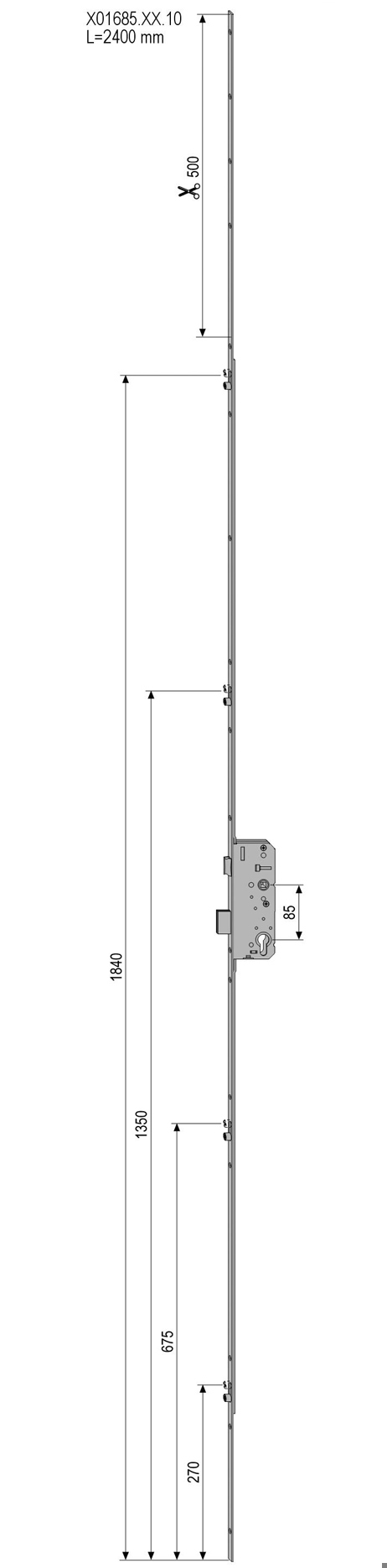CERRADURA SICURTOP WO1685.50.10 3