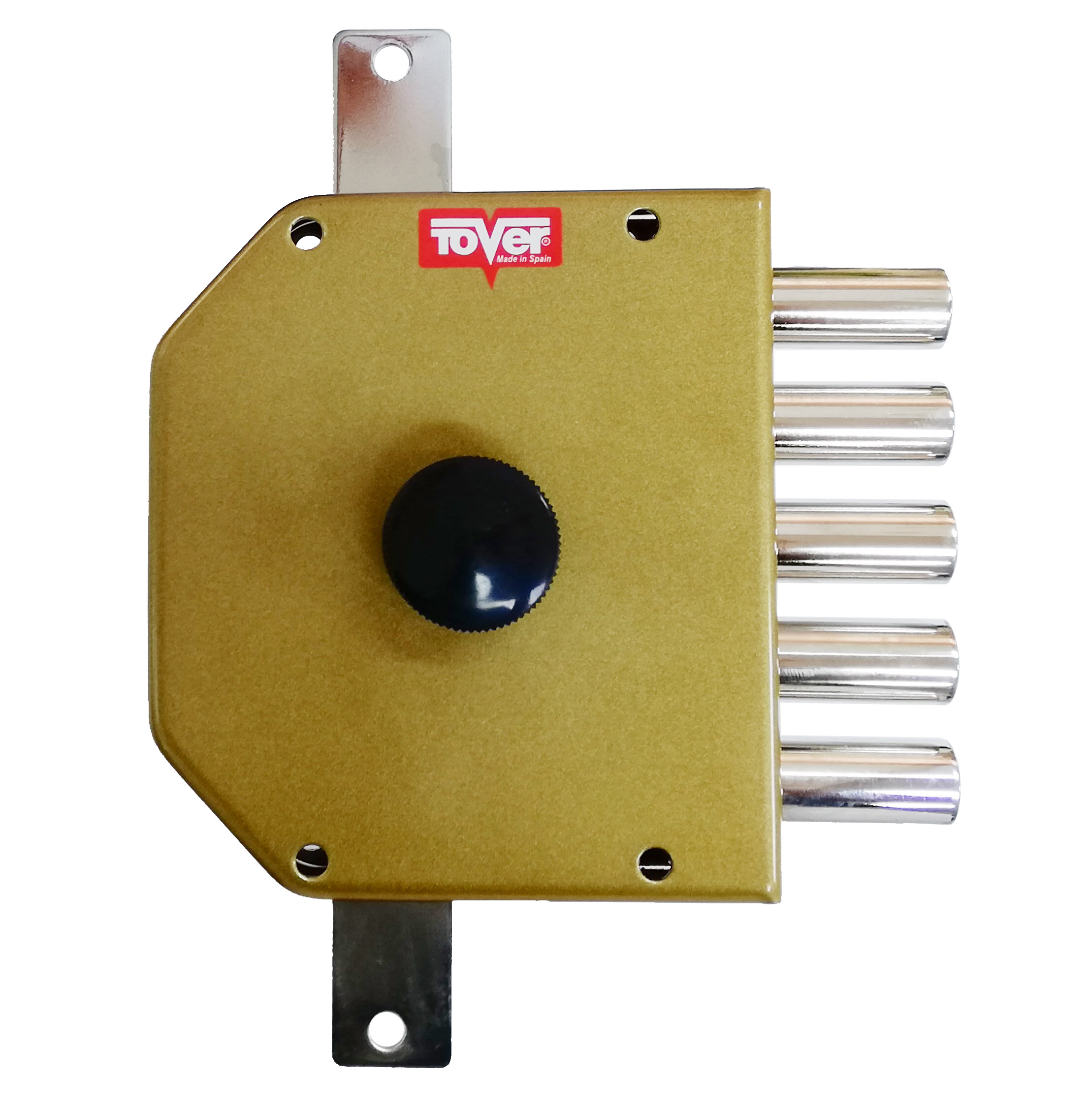 Cerradura tover 8201 izq. llav.sola oro