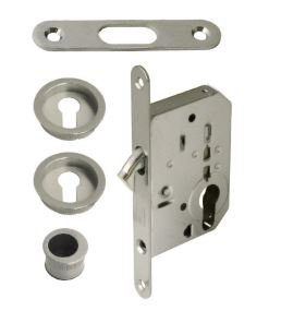 Cerradura scivola 50050116 c/bomb. cuero