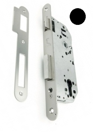 Cerradura c6201 (2030/50) negro c/redond