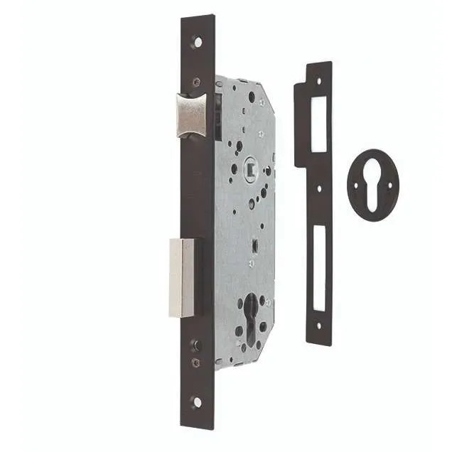 CERRADURA C6200 (2030/50) NEGRO C/RECTO