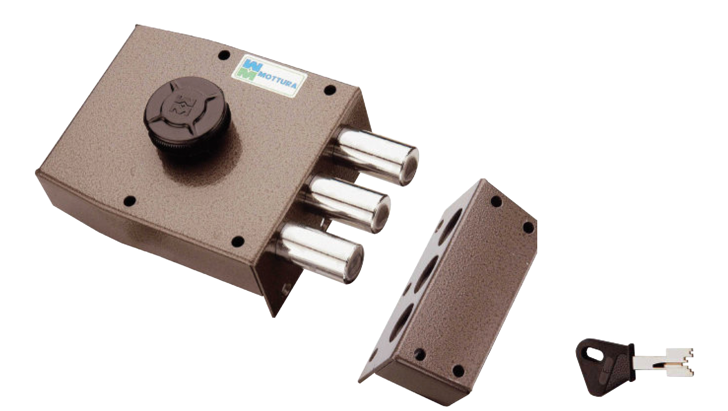 Cerradura sob. llave sola cs40112i izq.