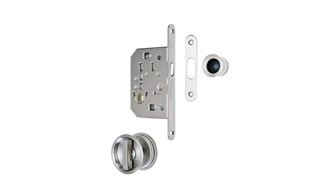 CERRADURA CORREDERA 2850-16 INOX