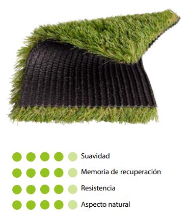 CESPED ARTIFICIAL KOBE   30MM 2 X 5 M. 2