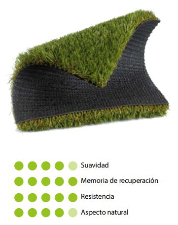 CESPED ARTIFICIAL BARBADOS 30MM 2 X 20M.