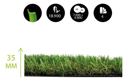 CESPED ARTIFICIAL NIZA   35MM 2 X 20M. 2