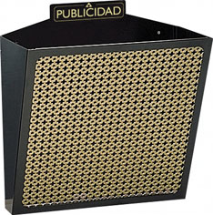 CESTA PUBLICIDAD CLASICO  REJILLA OCRE B
