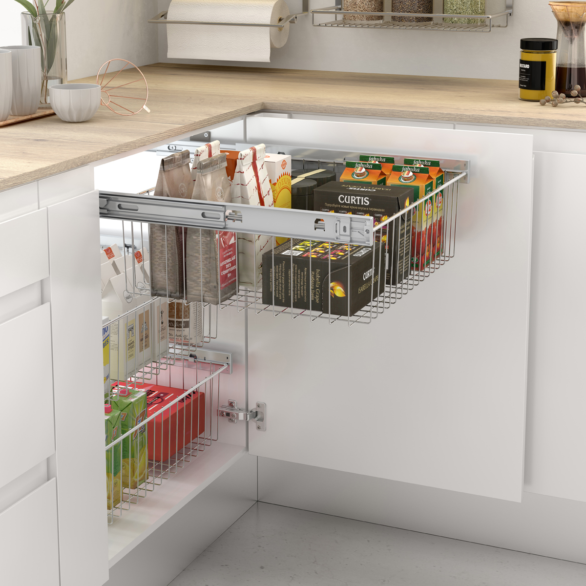 CESTA CLASSIC M600 ACERO CROMO  38252014