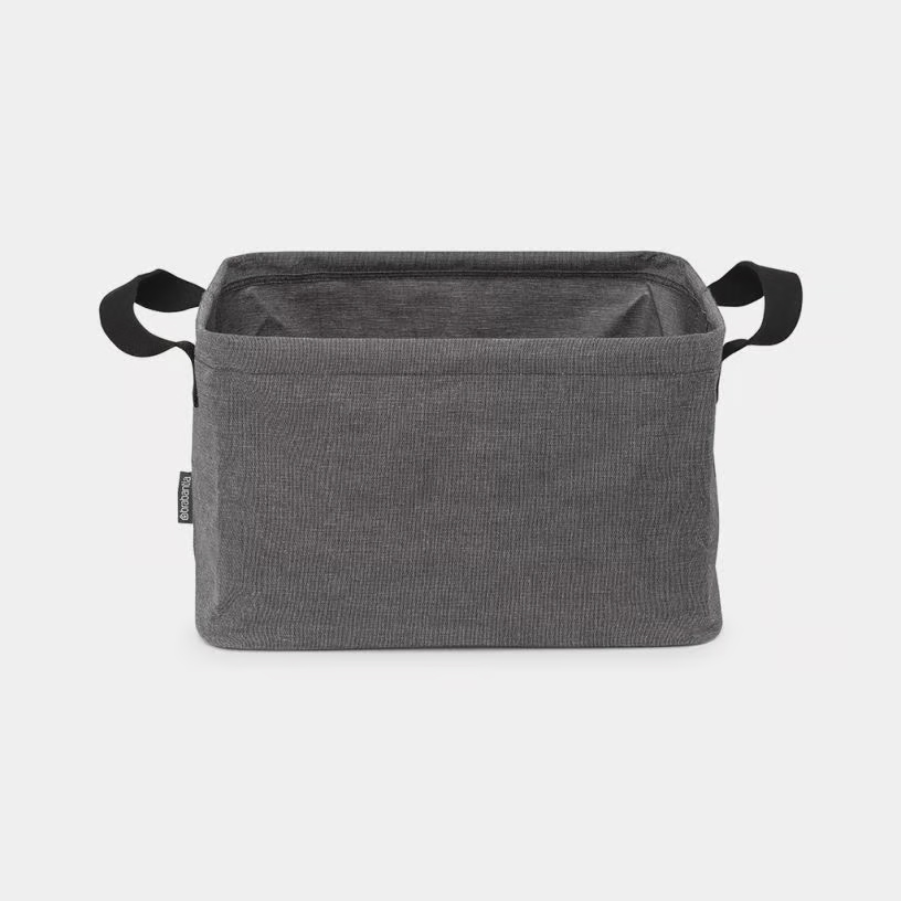 CESTA COLADA PLEGABLE 35L. NEGRE 232701 1