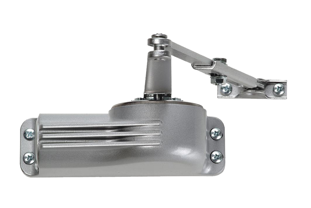 CIERRAPUERTA 44AT50 CLASIC BRAZO RETENEDOR PLATA 44AT50PL 1