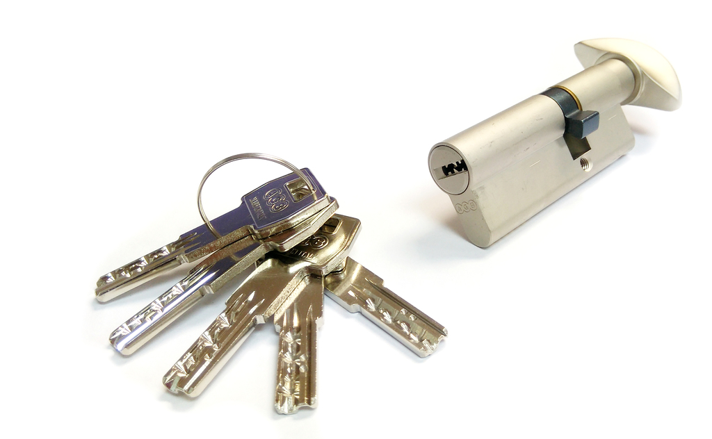 Cilindro s5000 c/pomo 80mm(50-30p)niquel