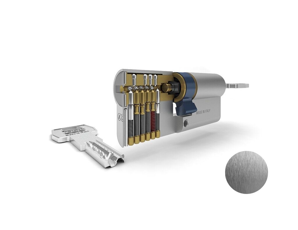 Cilindro s5000 (metal) 80mm(50-30)niquel