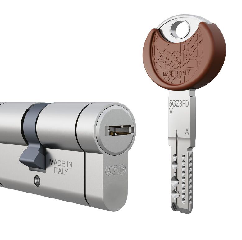 Cilindro genio (embra) 90mm(45-45)niquel