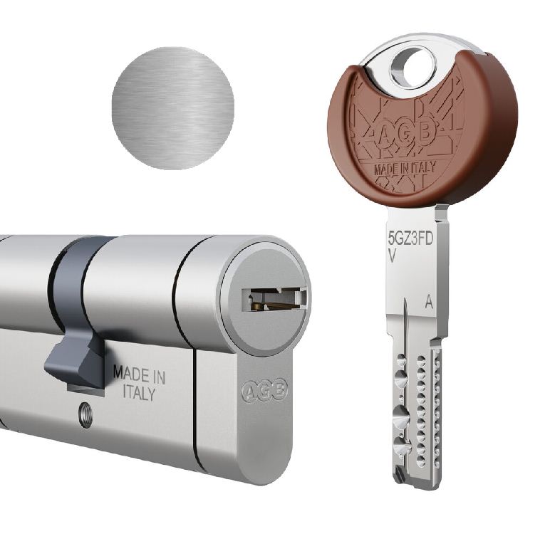 Cilindro genio (embra) 90mm(60-30)niquel