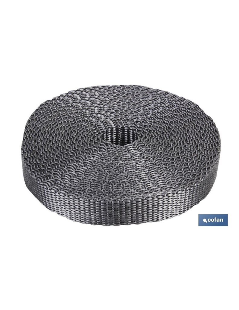 CINTA PERSIANA MINI GRIS 14MM (6MTS)