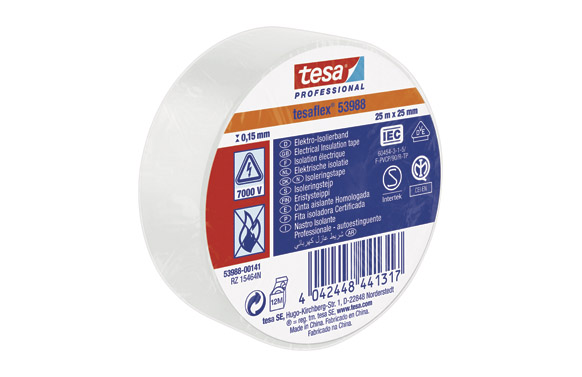 Cinta aislante tesaflex blanco