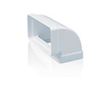 CODO RECTANGULAR VERTICAL 90° 150 X 75 M