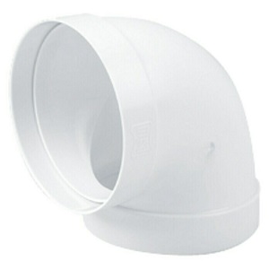 CODO REDONDO 90º  150MM PVC