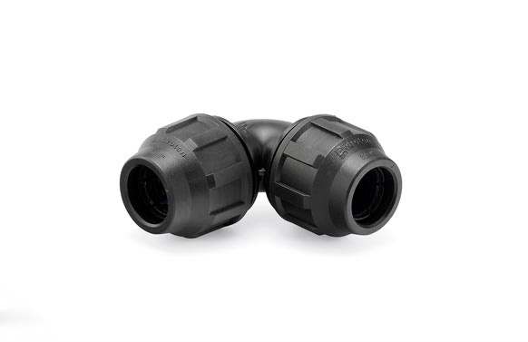 CODO 90° BOCAS IGUALES PE 20 MM