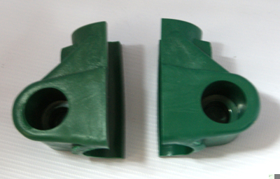 COJINETE RUEDA CARRETILLA NILON VERDE