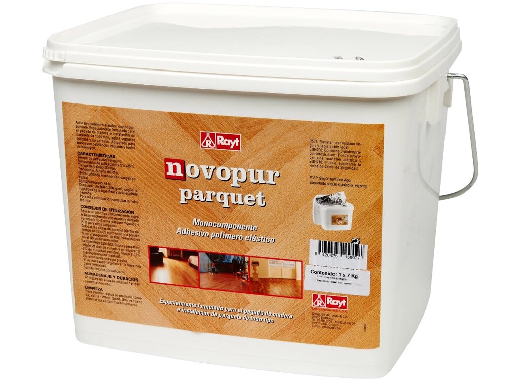COLA NOVOPUR PARQUET MONOCOMPONENTE 21KG